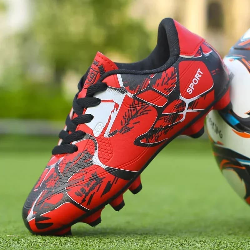 Neue Männer Kinder Fußball Schuhe Stollen Ultraleicht Nicht-Slip Gras Erwachsene Professionelle Fußball Stiefel Jungen Training Schuhe Drop