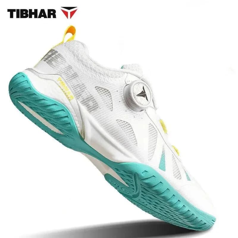 TIBHAR Tischtennisschuhe für Herren und Damen, leichte Sport-Sneaker für Tischtennisspieler, fortgeschritten