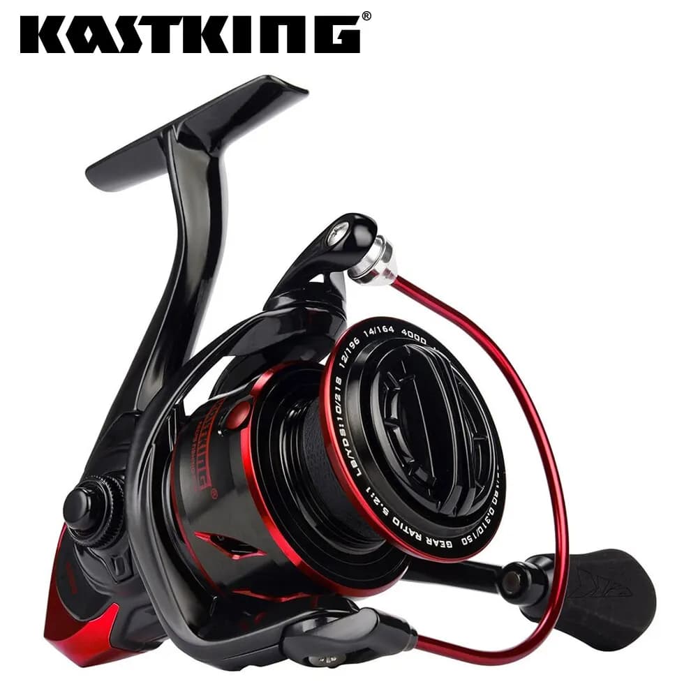 Kastking sharky iii ball bären10 + 1 18kg max schlepp spinn rolle haltbare metallkörper süßwasser salzwasser angel rolle