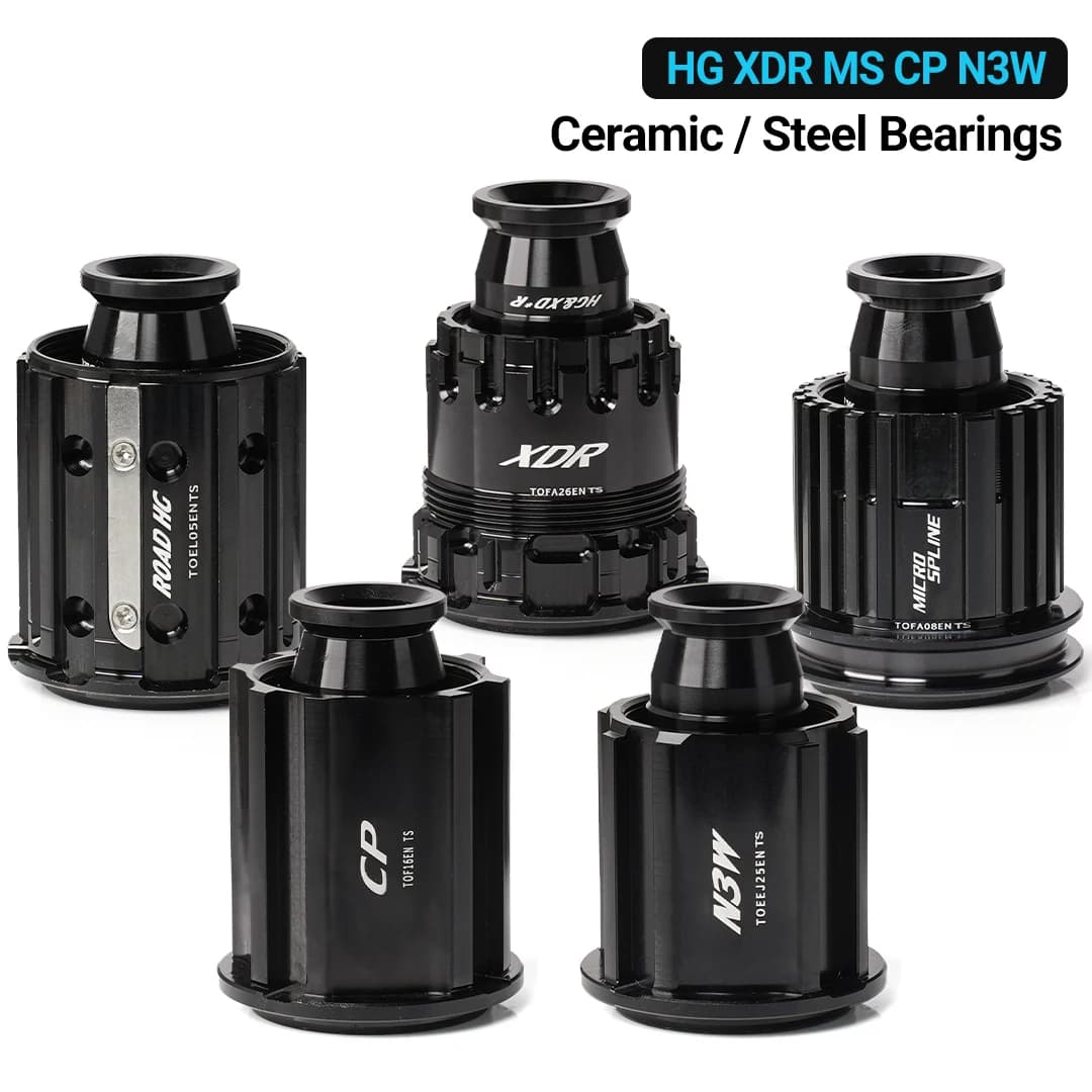 NEU!RD13/RD13M/RD17/RD23/RD34-Center Thru Hub FreeBody Hub Components-Stahl/Keramik-HG/XDR