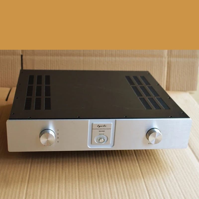 430*80*320 380MM A4308 Aluminium Panel Verstärker Chassis Vorverstärker Fall AMP Gehäuse Standard DIY Fall Verstärker box Shell