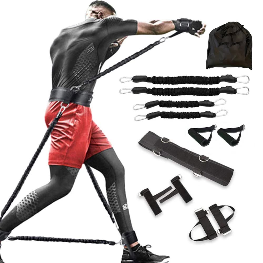 12-teiliges Hochleistungs-Box-Trainingsset für MMA, Heimboxen und Taekwondo – Ganzkörper-Kraftausrüstung für Arme und Beine