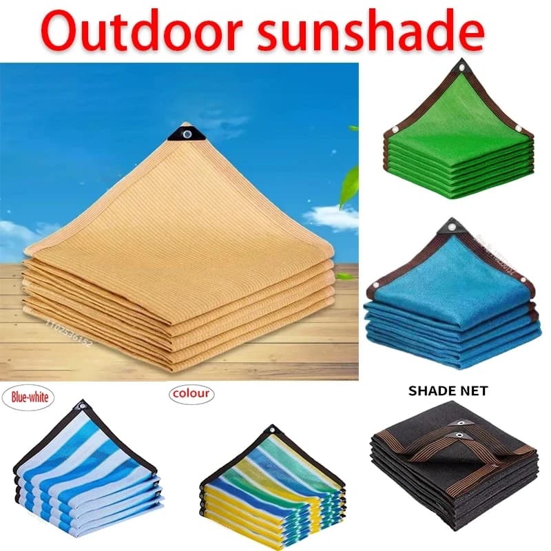 Sonnenschutznetz und Sonnenschirm werden für Sonnenschirme im Garten und im Freien verwendet