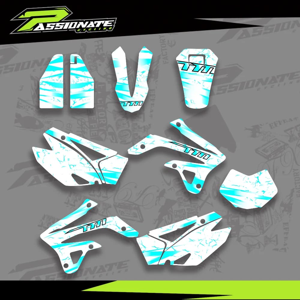 Neues individuelles Team-Grafik-Aufkleber-Set für TM RACING-Aufkleber TM Racing 125 250 300 450 2009 2010 2011 2012 2013 2014
