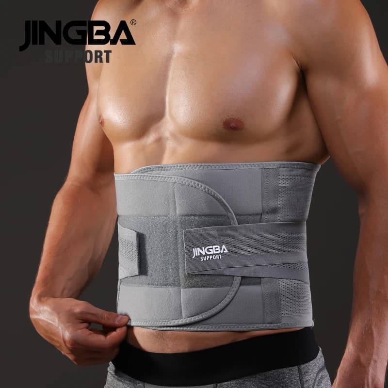 JINGBA SUPPORT Fitness Taille Rückenstützgürtel Schweißgürtel Trainer Trimmer Musculation Abdominale Sport Lendengelenkschutz
