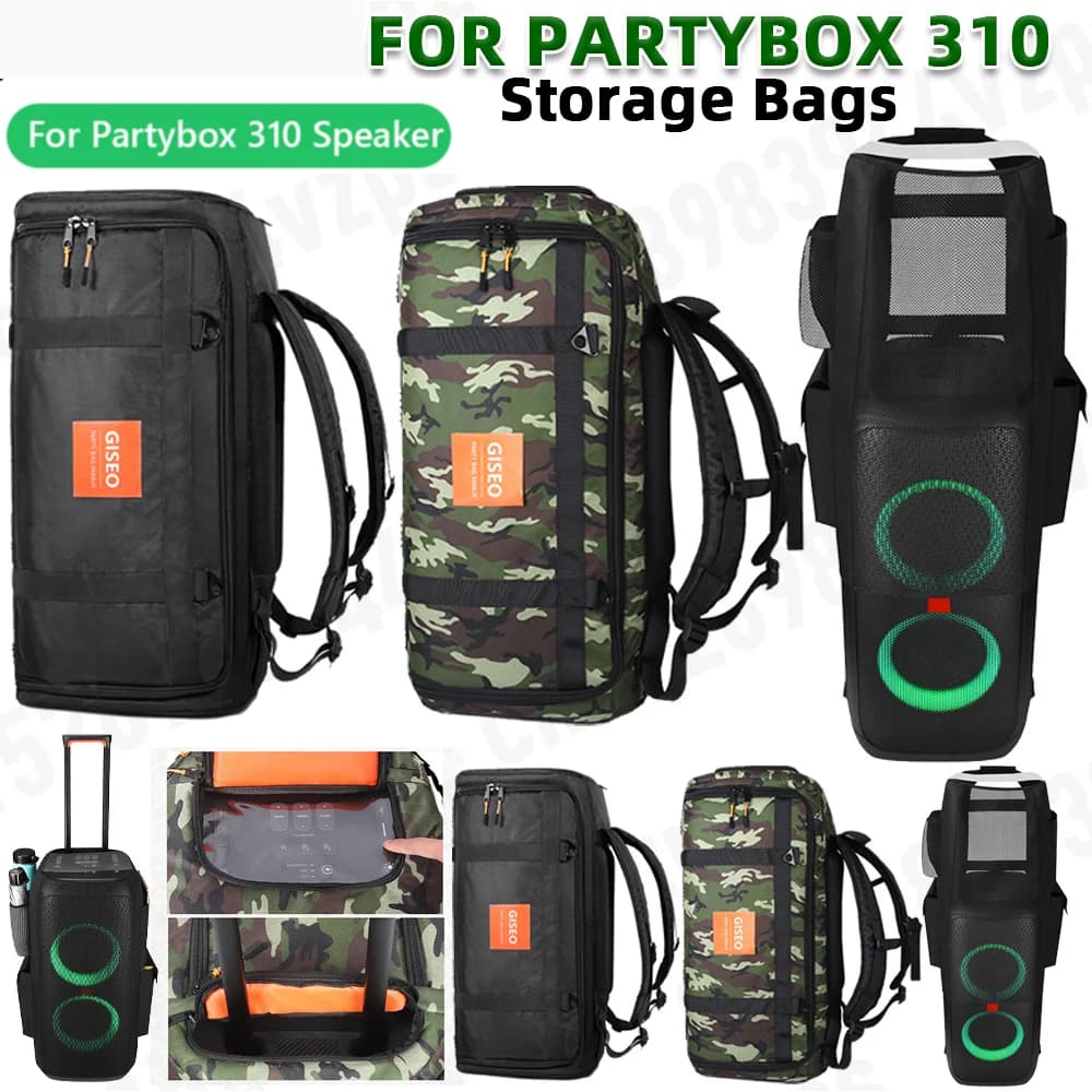 Lautsprecher tasche für jbl party box 310 fall große faltbare reise outdoor aufbewahrung tasche für jbl party box 310 lautsprecher zubehör