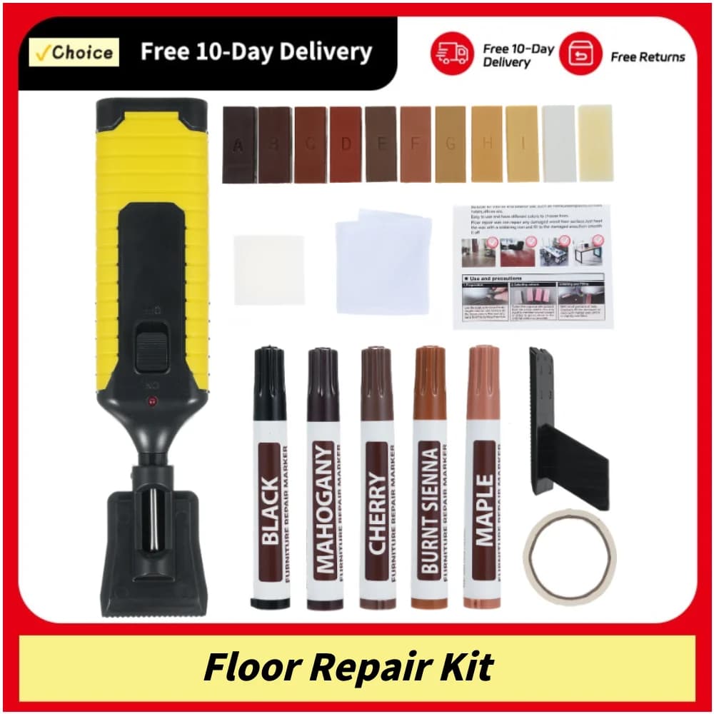 Holzboden DIY Haushalt Laminat Reparatur satz Boden reparaturen Set Board Reparatur Kit Holz boden Kratzer Nagel loch Füller Werkzeug