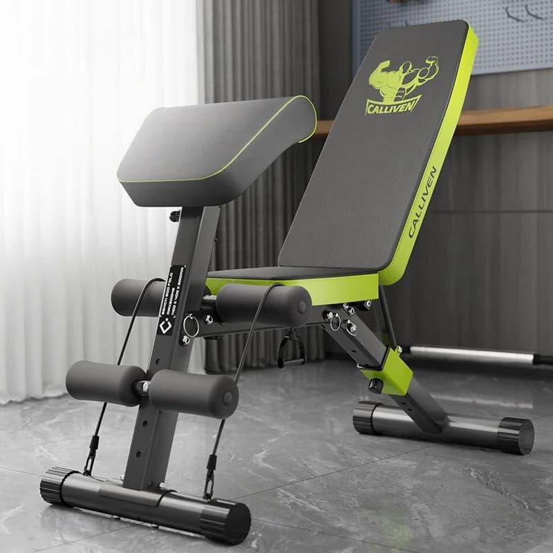 Multifunktionaler Fitnessstuhl, faltbarer Hantelhocker, Sit-up-Assistent für zu Hause, Bankdrückenhocker, Fitnessgeräte für den Innenbereich
