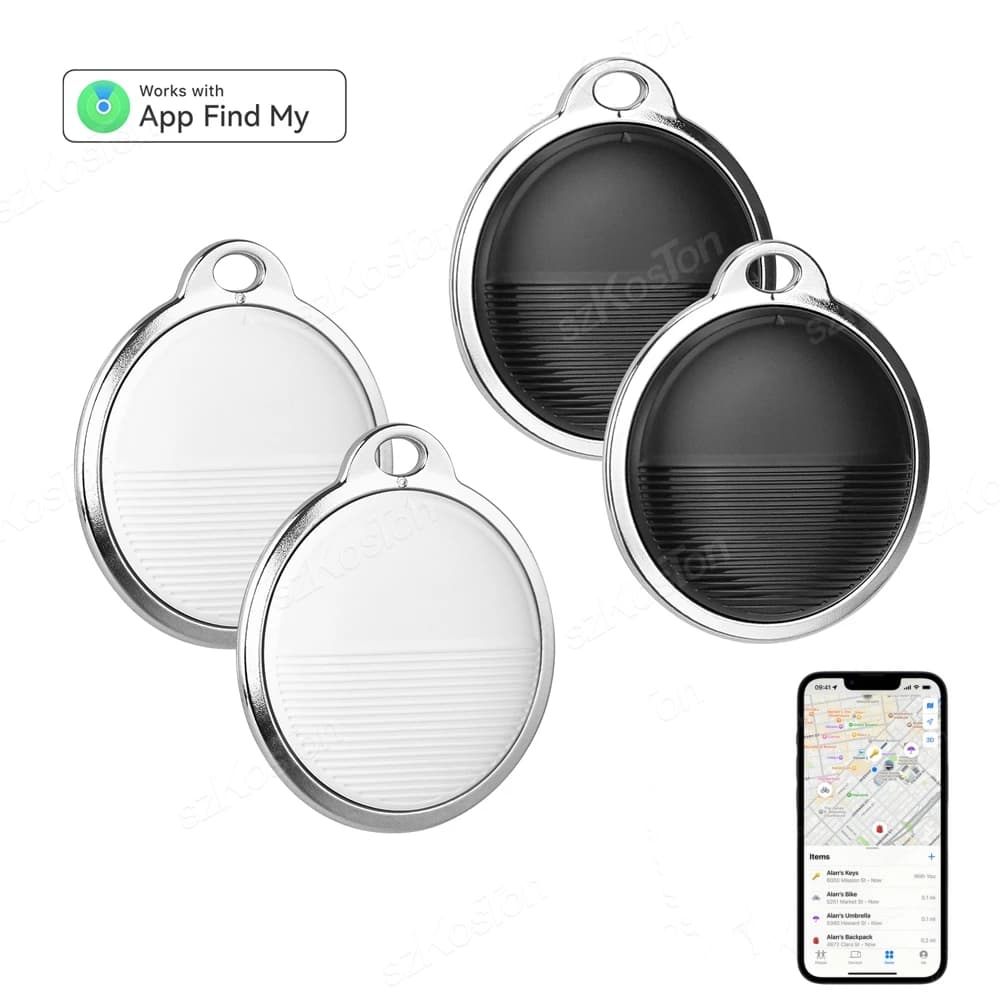 GPS Tracker Für IOS Smart Bluetooth-kompatibel Mini GPS Locator Brieftasche Schlüssel Finder Anti Verloren Gerät Arbeit mit finden Meine APP