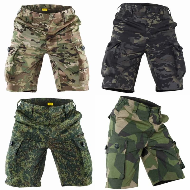 M90 Geometrische Camouflage Sommer Taktische Shorts MTP Cargo Shorts MC EMR