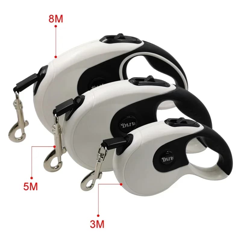 3m 5m 8m einziehbare Leine für Hunde langlebige Nylon Haustier Walking Leine Seil lange automatische flexible Welpen leinen führen