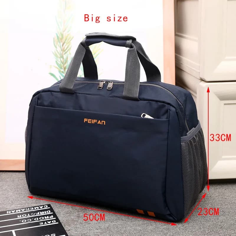 Große Kapazität Damen Reisetasche Männer Business Duffle Bag Packwürfel Wasserdichte Gepäck Handtasche Schulter Umhängetaschen Tote