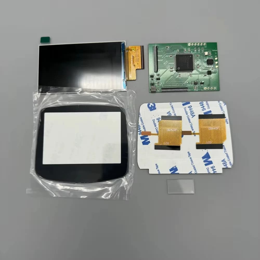 2,9-Zoll-IPS-LCD-Bildschirm in Originalgröße mit hoher Helligkeit ist für Gameboy Advance GBA unterstützt Pixel-Modus-Display geeignet