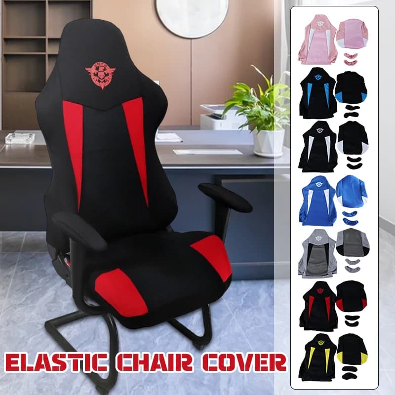 1Set Gaming Stuhl Abdeckung Elastische Computer Stuhl Rückenlehne Armlehne Abdeckung Schutz Universal Weiche Verdicken Sessel Sitzbezüge