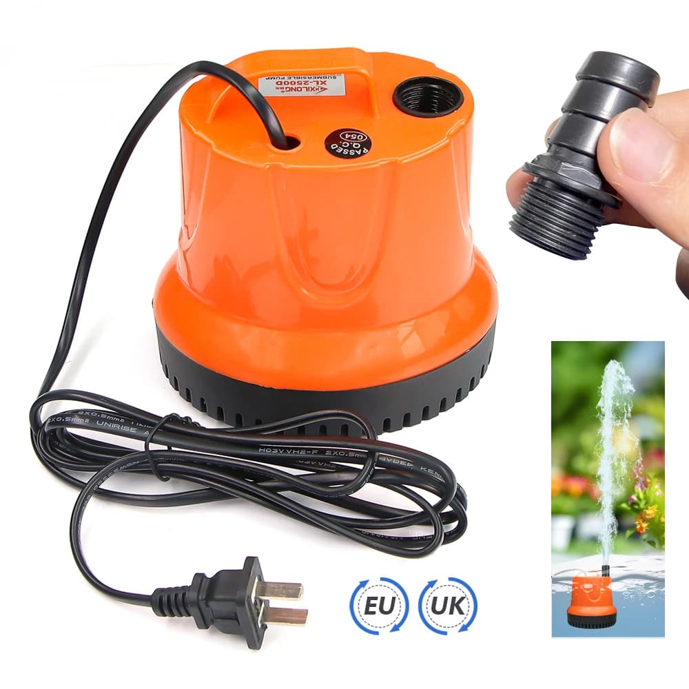 30W 45W 60W 85W 110W 220VBodensaugwasserpumpe Aquarium Tauchpumpe für Garten Aquarium Pumpen Wasserzyklus Brunnen