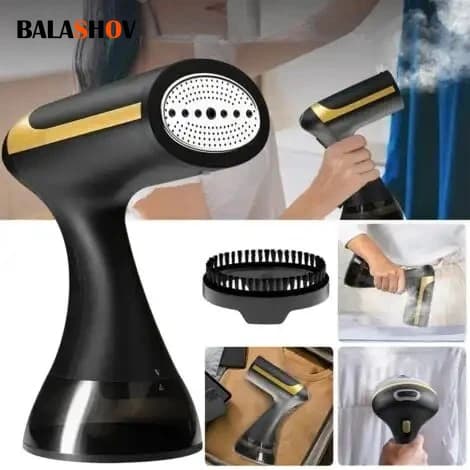 1300W Handlicher Kleider-Dampfglätter Schnellheizende Kleine Tragbare Haushalts-Dampfglättermaschine 350ml Handdampfglätter für Zuhause und Reisen