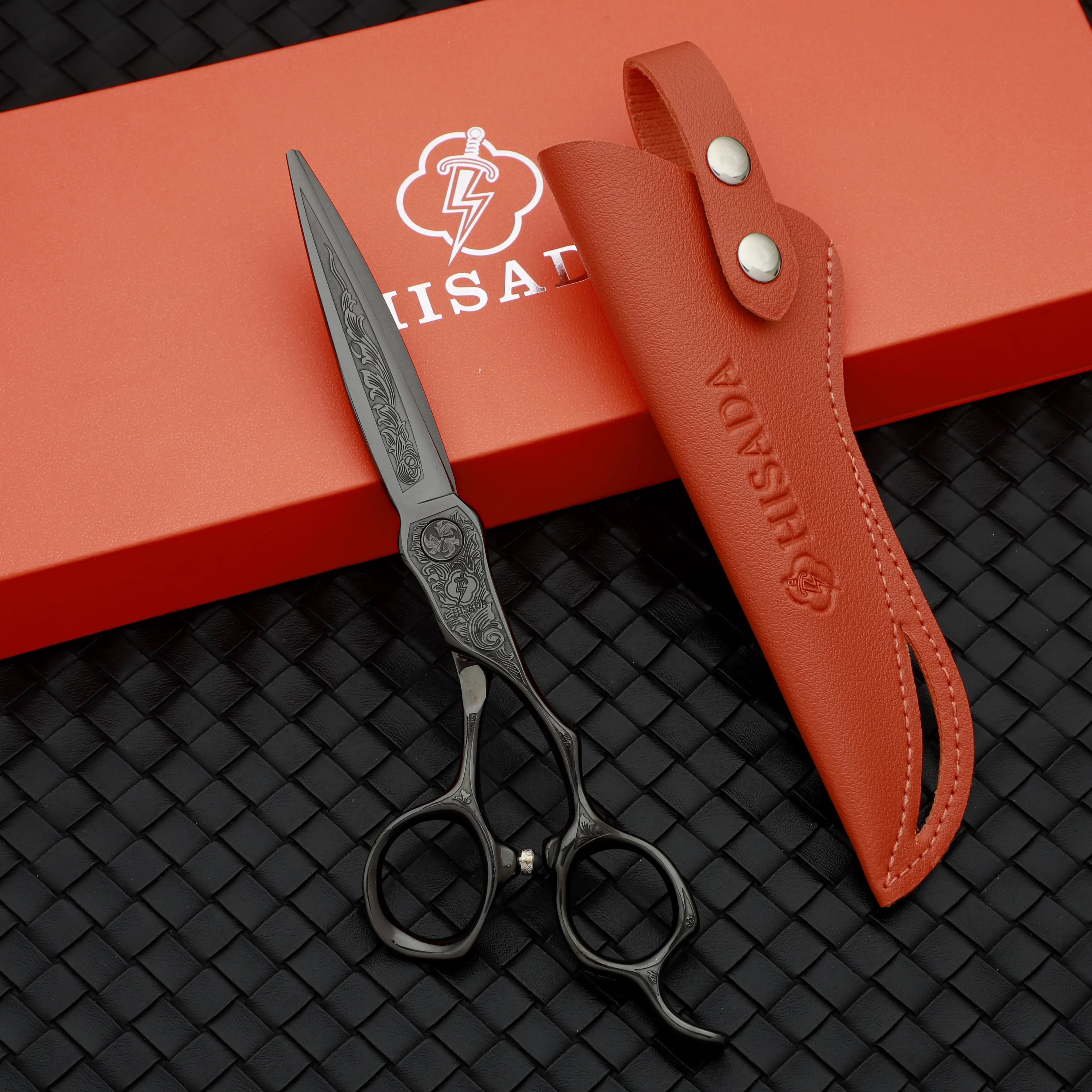 HISADA Schere, professionelle Friseurschere, 6,0/6,5/7,0 Zoll, Schere aus VG10-Material, hochwertige Haarschneideschere für den Salon