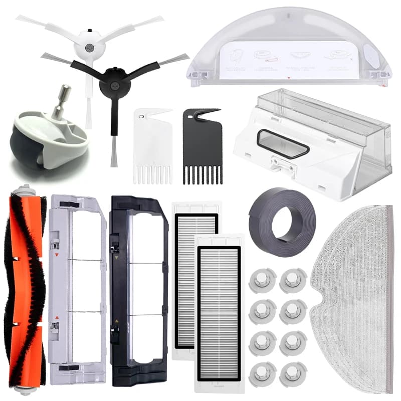 Für XiaoMi Roborock S5 S50 S51 S55 S6 S60 S6 Reine Staubsauger Ersatzteile HEPA-Filter Mopp Tuch Seite/haupt Pinsel Zubehör