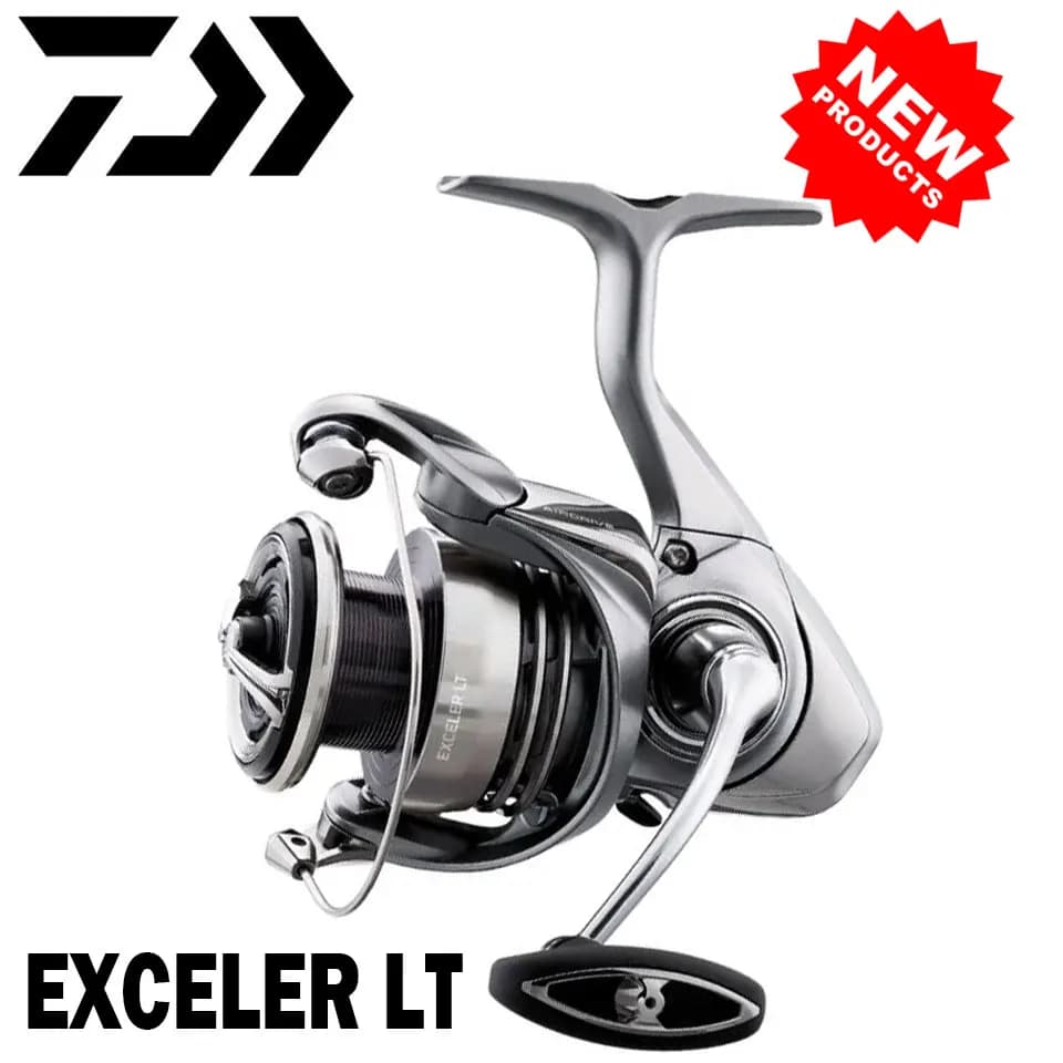 NEUE DAIWA Angelrolle EXCELER LT (Licht und robust) 1000D-6000D-H Light Strong LC-ABS Metallspule 4KG-12KG Ultraleve 185g-320g