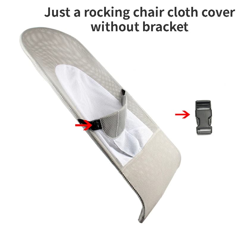 Atmungsaktives Mesh Baby Schaukel Stuhl Tuch Abdeckung Gewidmet Ersetzen Baby Schaukel Stuhl Zubehör Neugeborenen Schaukel Bett Tuch Abdeckung