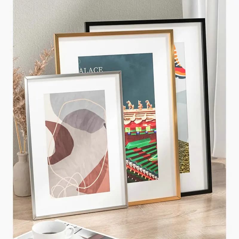 A2-Bilderrahmen aus Aluminiumlegierung, 40 x 60 cm, Posterrahmen, Kpop-Fotokartenhalter, A3-Rahmen für Fotos, A2-Posterrahmen