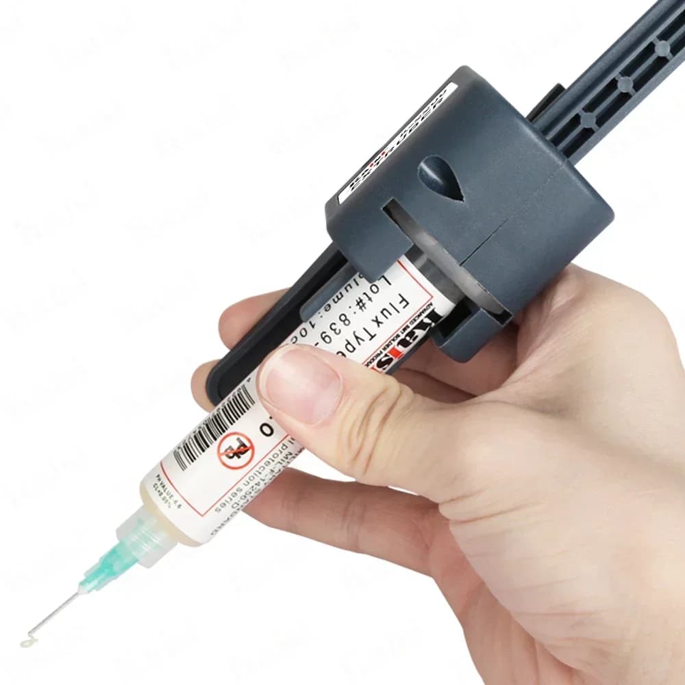 Kaisi K-2208 Universal Lotpaste Extruder Booster Manuelle Extruder arbeitssparende Klebepistole Telefon Schweißen Öl Flussmittel Putter Werkzeug