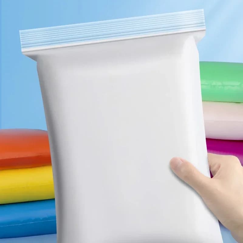 Weißer, ultraleichter Ton für Kinder, Farbschlamm, Plastilin, roter, klarer Ton, handgefertigter DIY-Gummitschlamm für Kinder