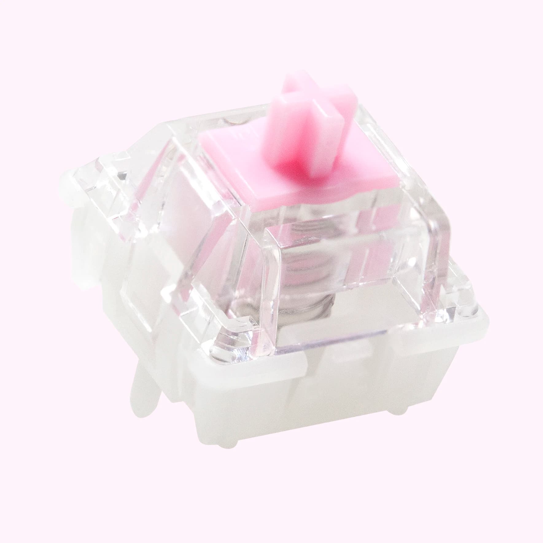 Everglide Siren V3 Switch Kraken V3 Switch RGB Linear für magnetische mechanische Tastatur, vorgeschmierte lange Feder, 640Gs POM Nylon