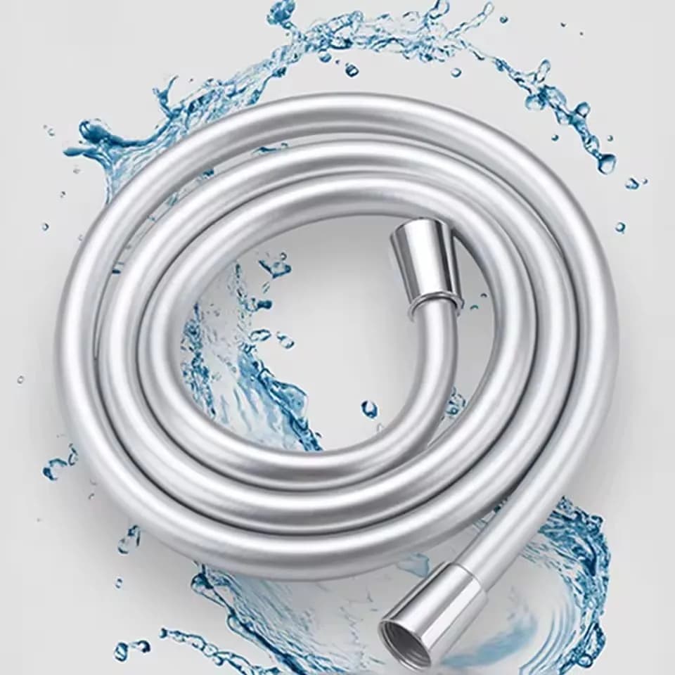 1,5/2/3/4 m PVC Handbrause Schlauch Flexible Anti Wicklung Explosion-proof Wasser Rohr bad Wasserhahn Schlauch Verlängerung Rohr