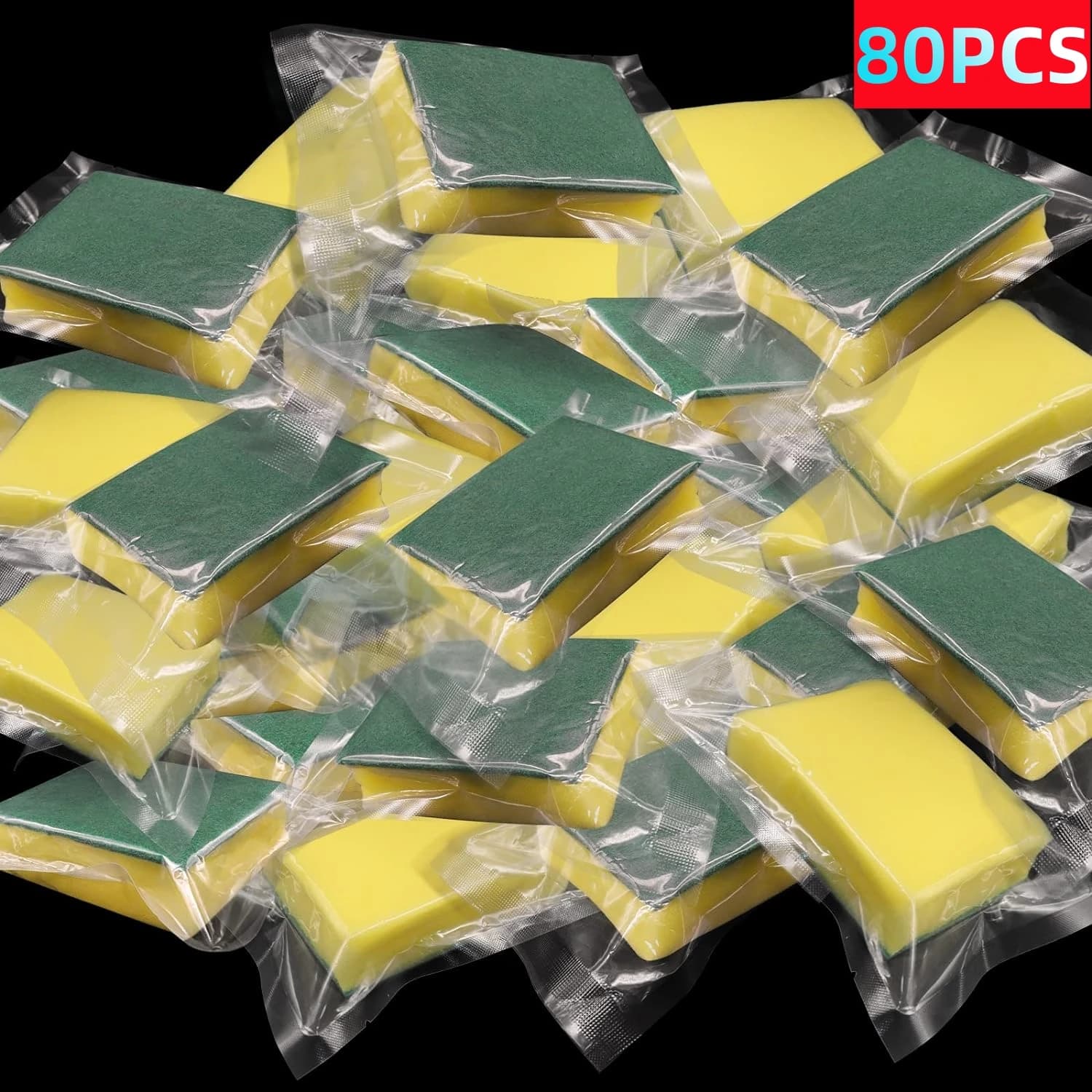 80/50 stücke hochs aug fähige Reinigungs schwämme einzeln verpackt Topf Rost Edelstahl bürste Küchenhaus Hold hotel Apartment