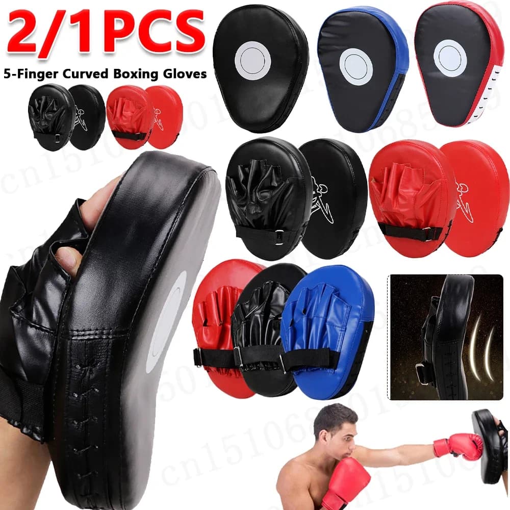 2/1pcs Kickbox handschuhe Pad Punch Ziel Tasche Pu Muay Thai Free Fight Sanda Training Erwachsene Kinder Boxen Trainings handschuhe