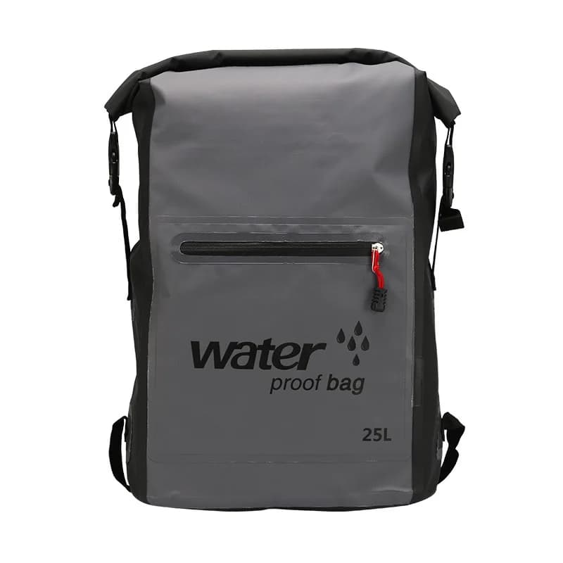 25L PVC Schwimmen Wasserdichte Trockentasche Doppelgurte Rafting Sport Kajakfahren Kanufahren Schwimmtasche Reiseset Rucksack Aufbewahrungstasche