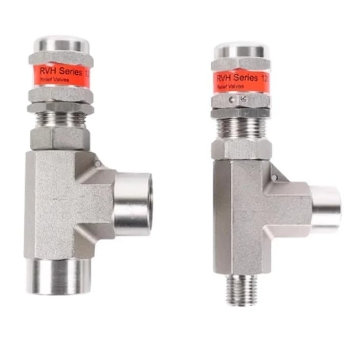 Hochdruck 1/8 1/4 3/8 1/2" BSP NPT männlich weiblich Winkel 316L Edelstahl Feder Druckentlastung Sicherheitsventilair Release