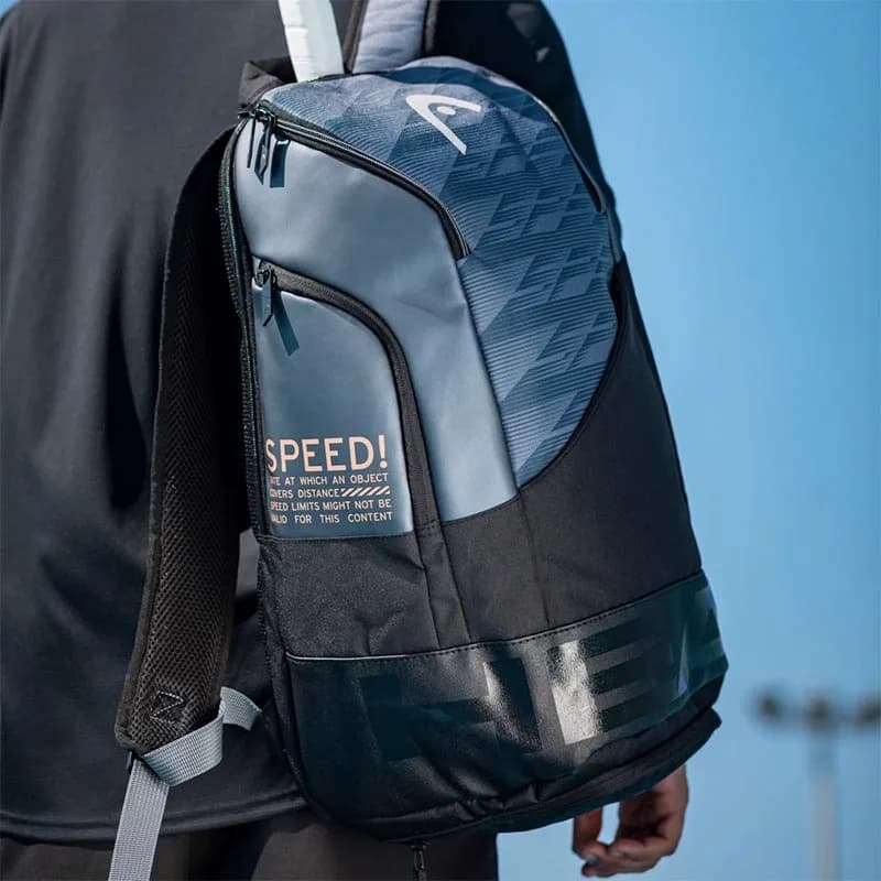 HEAD Djokovic Series Rucksack Djokovic Jr. Signierte Schultertasche für Tennisschläger, Turniertasche