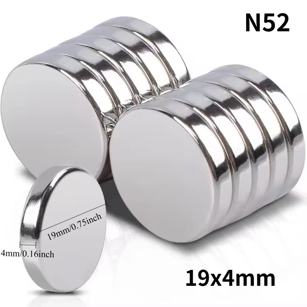 N52 19x4 20X5 Magnete Standardgröße 3D-Drucker Roller Ebike Whiteboard Erzeugen Wissenschaft Elektrofahrrad Diy Kühlschrank Kühlschrank
