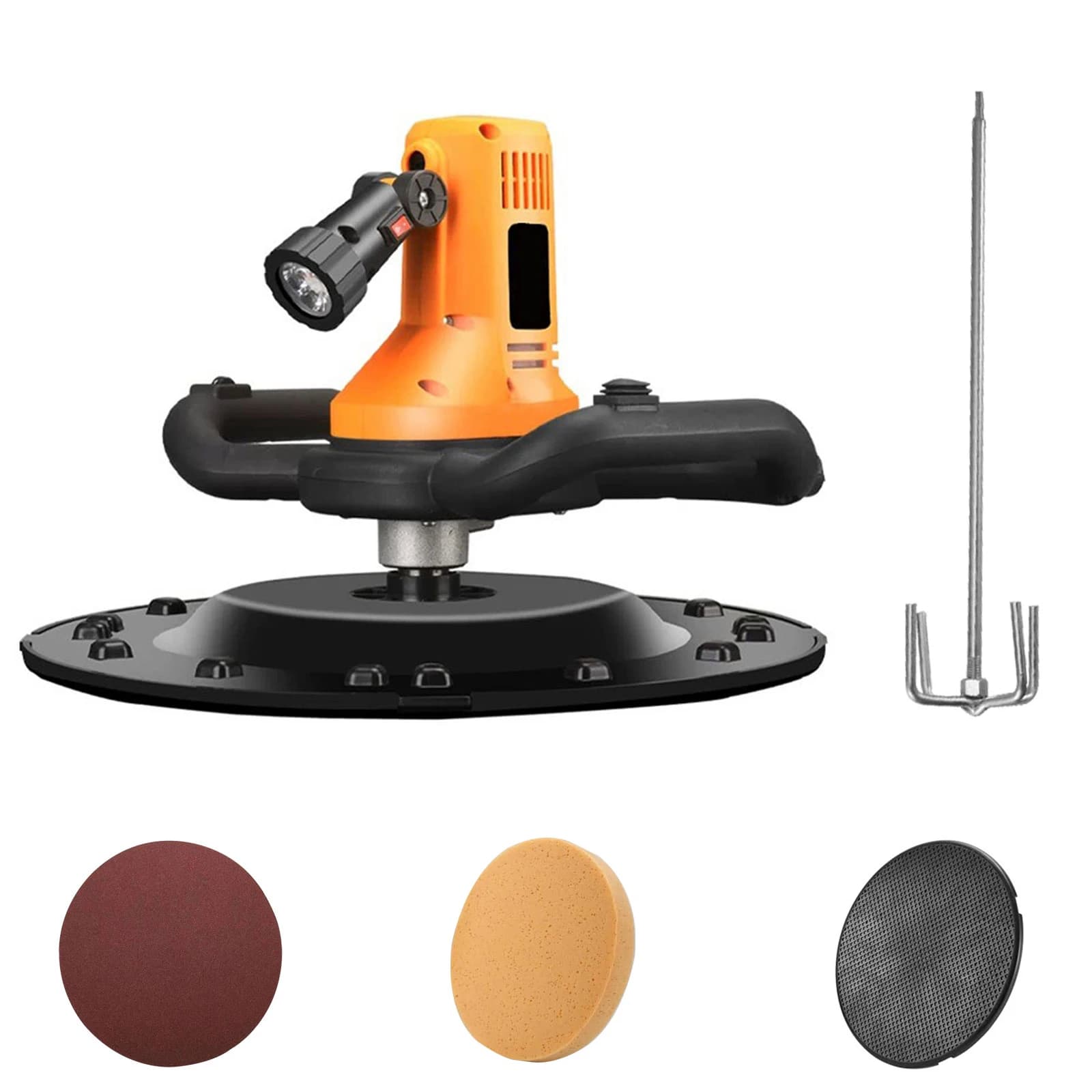1700w elektrische Kelle Wand glättung maschine Polier maschine Beton Zement Mörtel Kelle mit tragbaren Beton bohrer