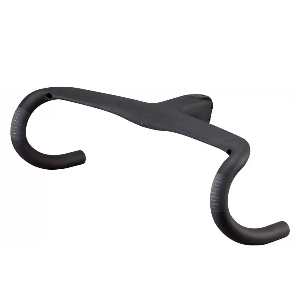 Elitaone Vollcarbon-Rennradlenker, ultraleicht, Racing, gebogene Stange, integriert, 380–440 mm, Fahrradzubehör