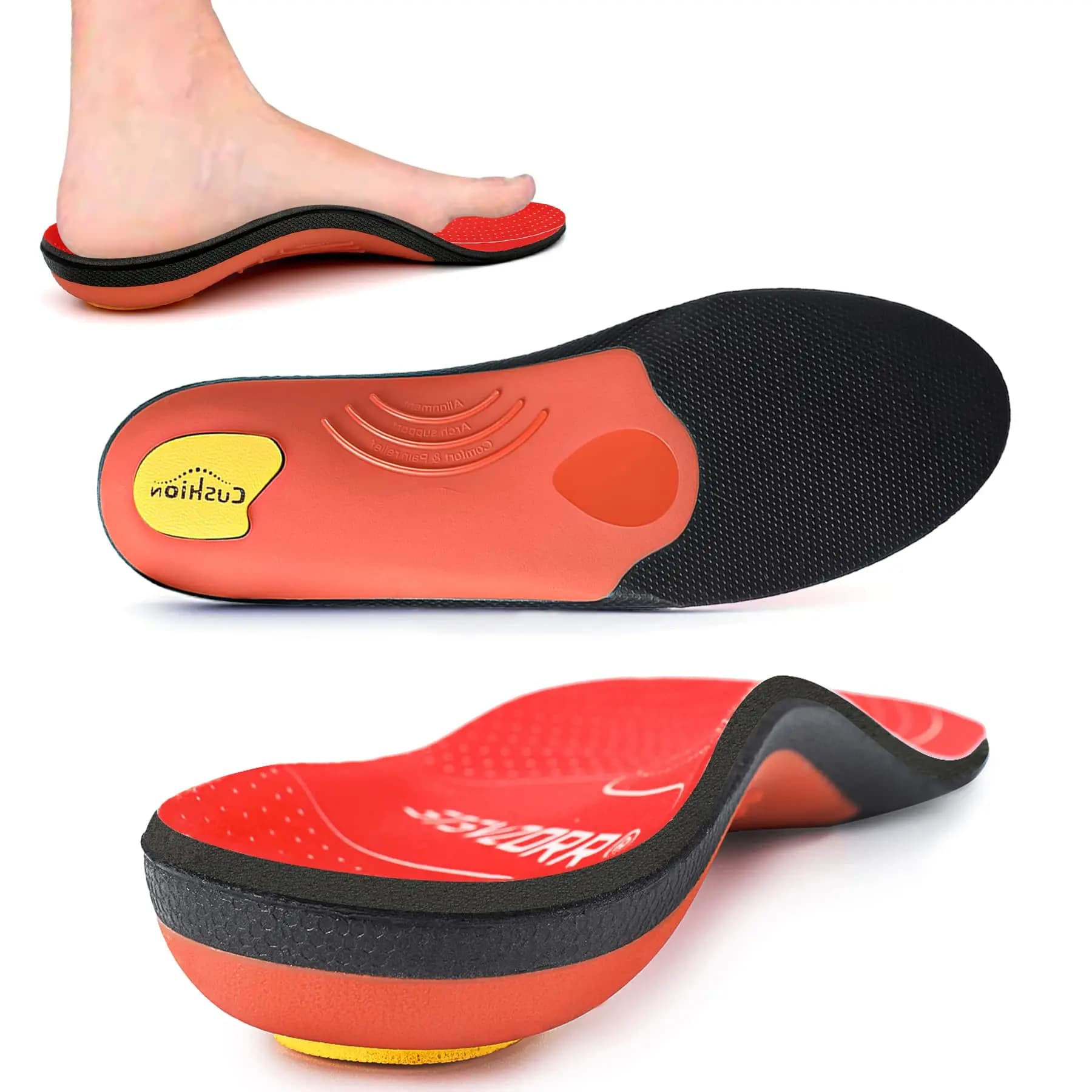 Plantarfasziitis Orthopädische Sport Einlegesohle Männer Frauen Sneaker Flache Füße Hohe Arch Support Orthesen Einlegesohlen Plantillas Insert