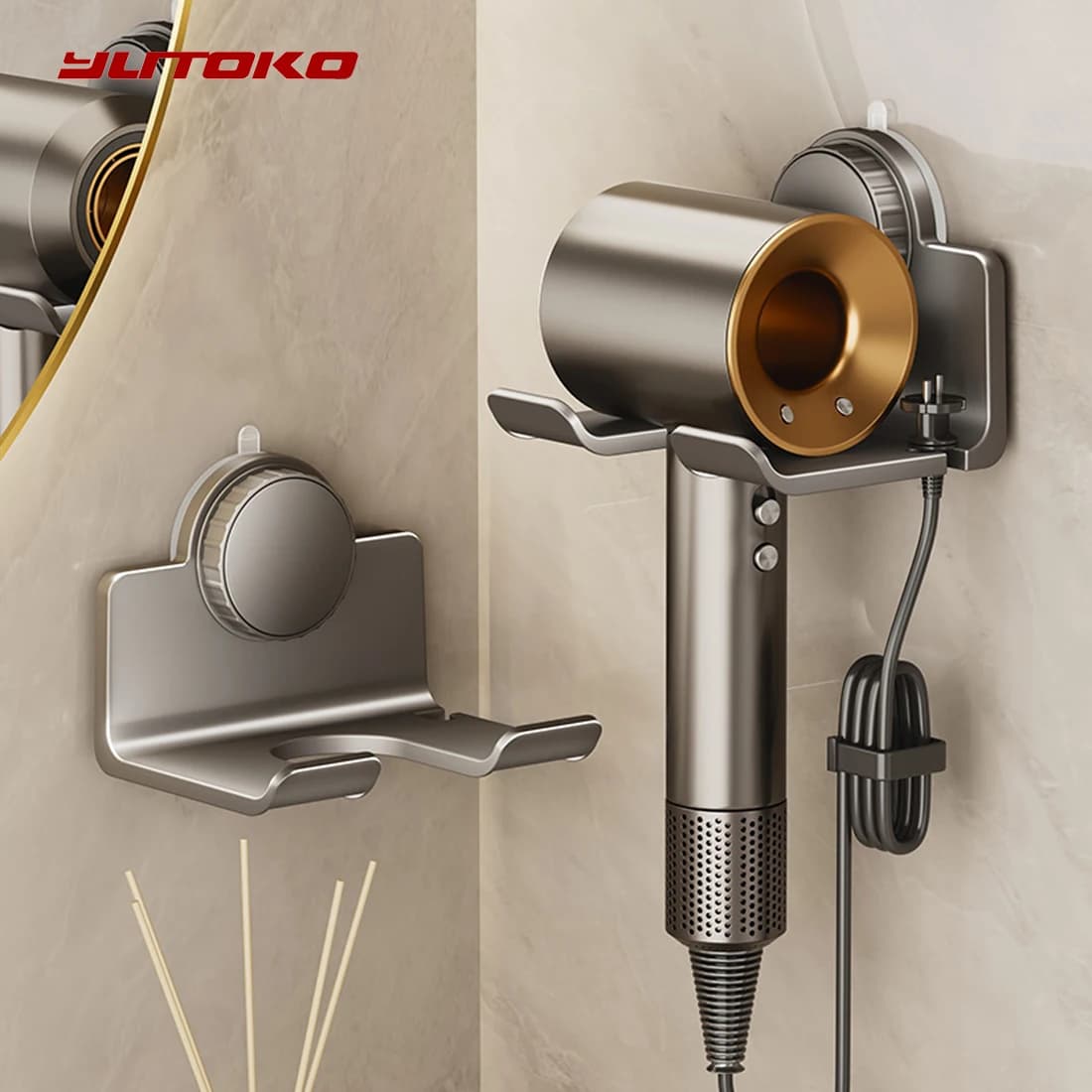 Haartrockner Halter Wand Trockner Wiege Haarglätter Stehen Haartrockner Organizer Box Wc Gebläse Halter Regal Bad Zubehör