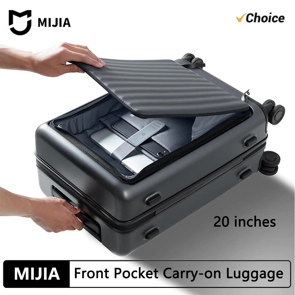 Neuer Original MIJIA Fronttaschen-Handgepäckkoffer 20 Zoll Reisekoffer