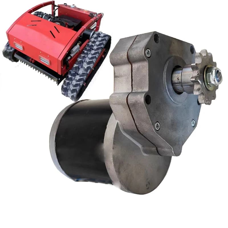 24V 12V 48V 800W DC Rasenmäher mit Bürstenmotor und Fernbedienung
