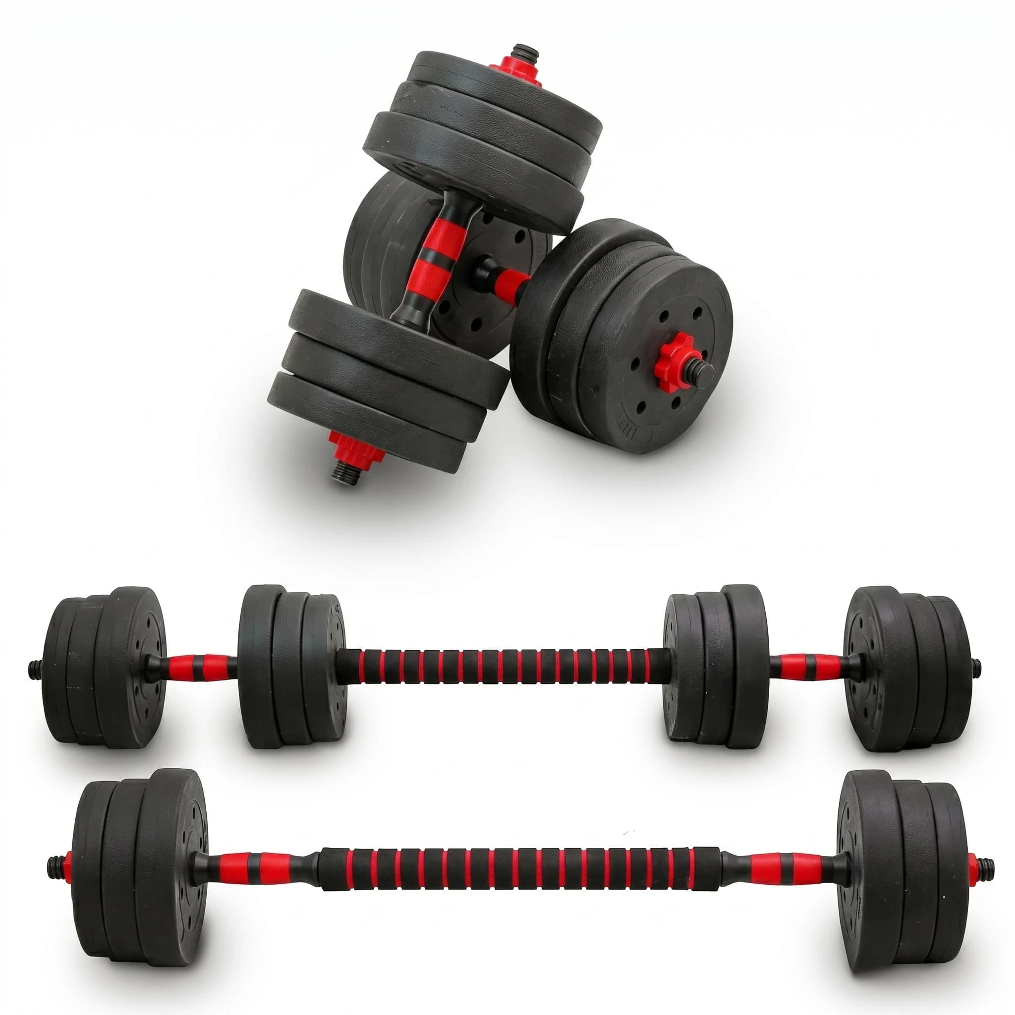 Hantelset, Kurzhanteln, Sechskant-Hanteln, Kurzhantel-Set, Workout, Fitness, Training, Gewichtheben