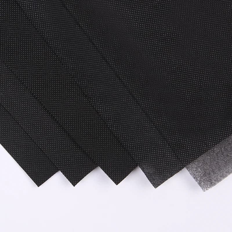 Schwarzes PP-Vliesstoff, Trennwand-Hintergrundtuch, staub- und wasserdichtes Sofa-Bodentuch, Sämlings-Technik-Material