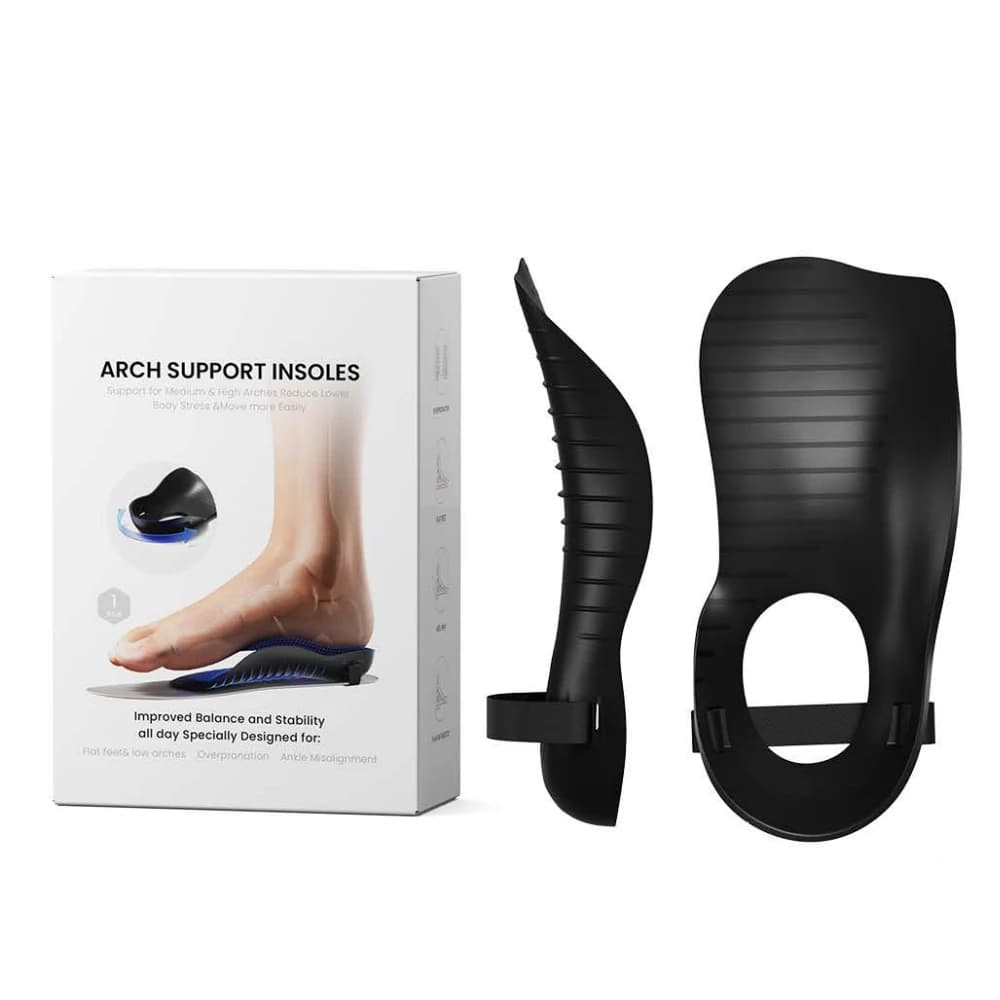 Plattfuß O-förmige Beine Einlegesohle für Schuhe Korrektur Fußgewölbeunterstützung Plantarfasziitis Orthopädische Einlegesohlen Männer/Frauen