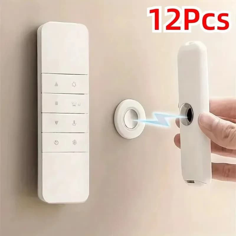 Magnetischer Fernbedienungshalter, Wandhalterung, selbstklebender Fernbedienungshalter, starker Halt, TV-Fernbedienungshalter für das Heimbüro