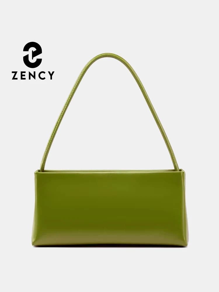 Zency Grüne Luxus-Designer-Handtasche Modische Damen-Ledertasche Hochwertige Schultertasche Damen-Unterarmtasche Crossbody-Tasche Sac De Femme