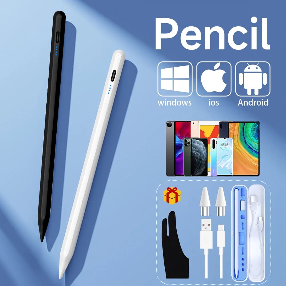 Universal Stylus Stift für Tablet Handy Touch Stift für iPad Apple Bleistift 2 1, für Huawei Lenovo Samsung Telefon Xiaomi Stylus