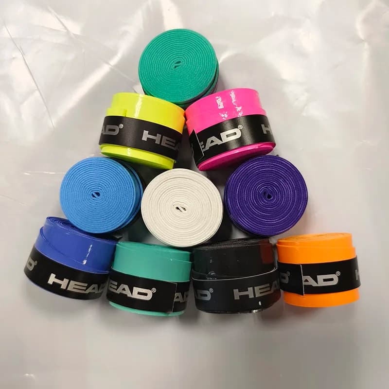 Original HEAD Tennis-Griffbänder, 10 Stück/Packung, rutschfestes Schläger-Schweißband, Griffe, Padel, Stoßdämpfung, Griffband, Training