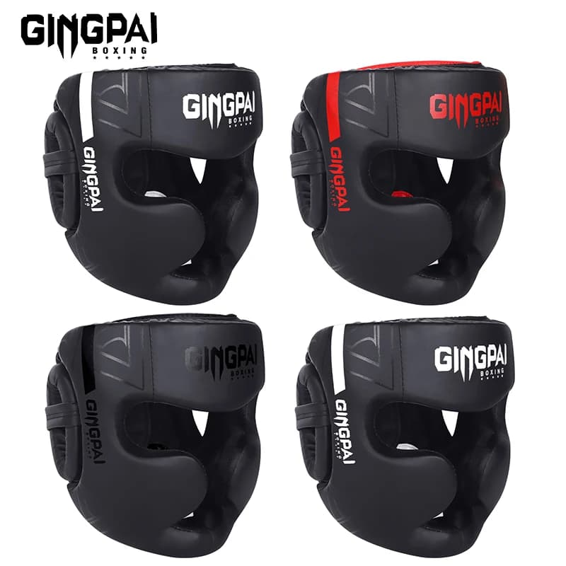 Kickboxhelm Karate Muay Thai Guantes De Boxeo Free Fight Kopfbedeckung MMA Kopfschutz Sanda Training Erwachsene Kinder Ausrüstung