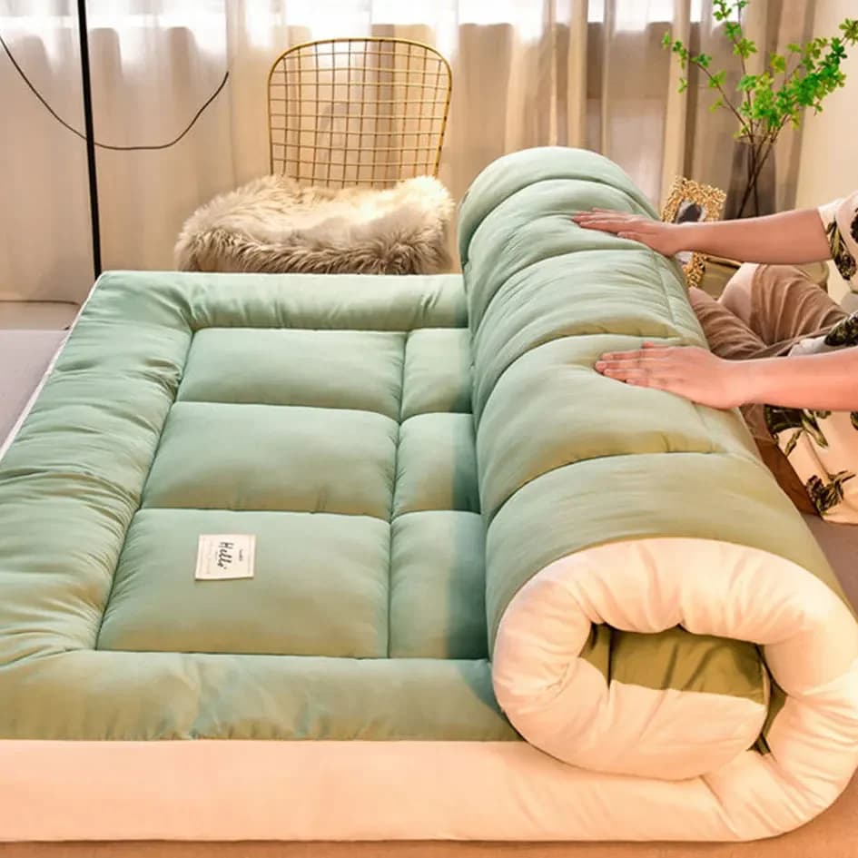 Plüsch Matratzen auflage für luxuriöse Schlaf erfahrung Boden weiche Bett polster Hotel betten Schlafsäle Futon bezug Matratzen nach Hause